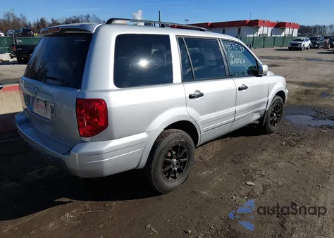 2003 Honda Pilot Ex-L z USA, uszkodzony, nr VIN 2HKYF18573H517231